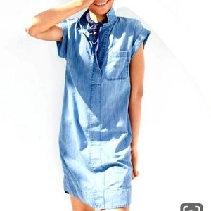 J Crew denim dress sz S